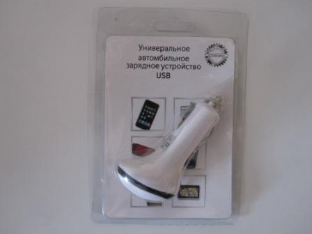 Картинка сайта Радаров.РУ - Адаптер USB 1000 mAh, цвет: белый, арт.000311