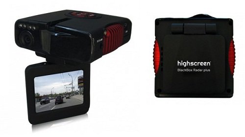 Видеорегистратор+радар детектор Highscreen Black Box Radar plus