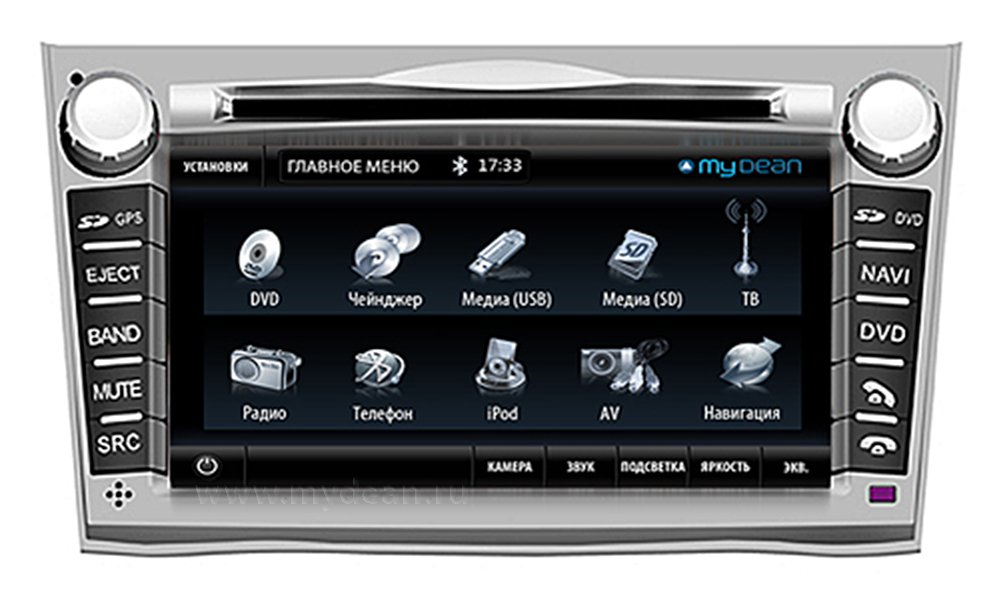Картинка сайта Радаров.РУ - MyDean 7130 для Subaru Legacy (2009-2012), Outback (2009-2012)